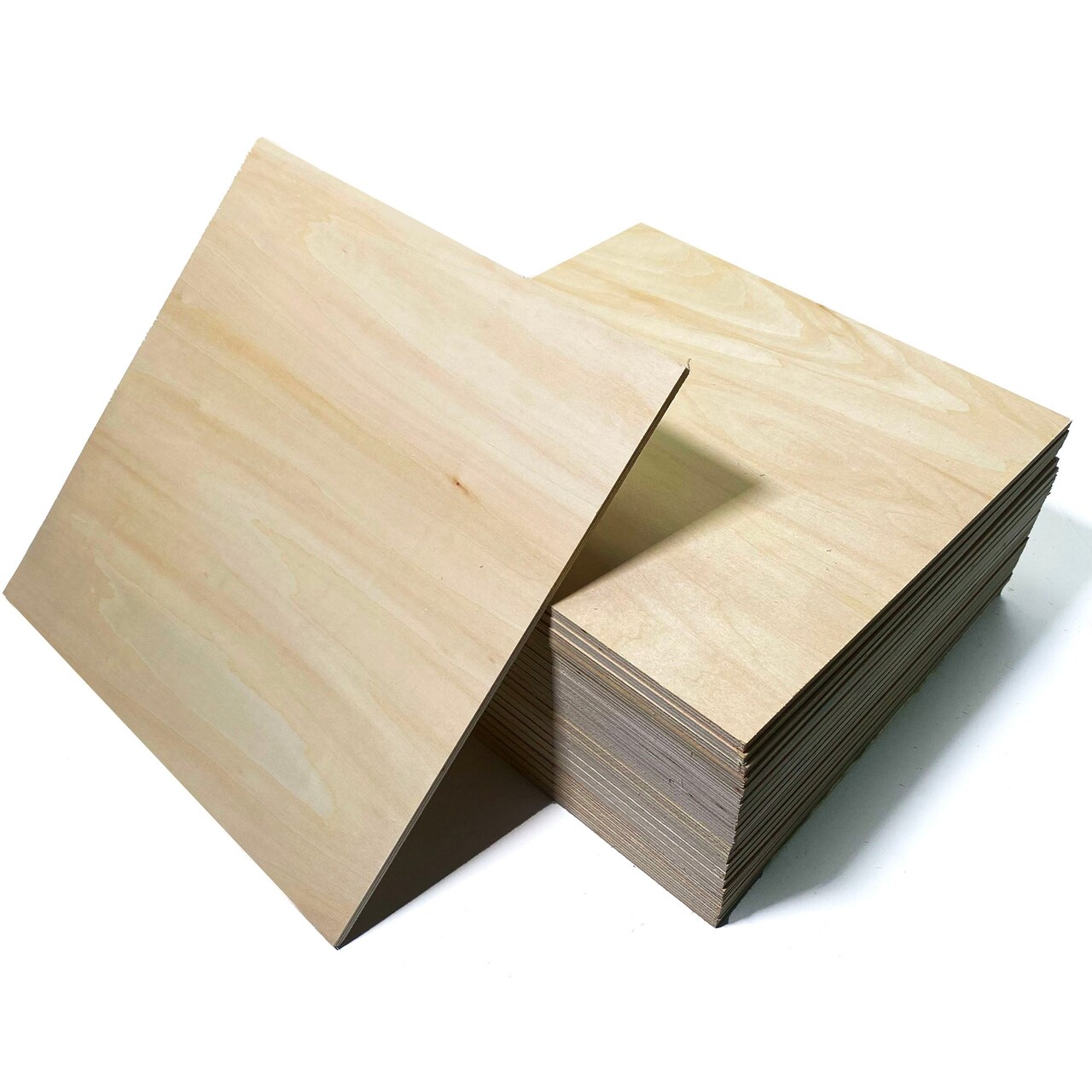 3mm or 6mmGrade B/BB Baltic Birch Plywood Finished or Unfinished | 12x12, 12x19 16x24 | Boxes of 10, 20, 50 and 100 | Laser Engraving, CNC, Scroll Saw
